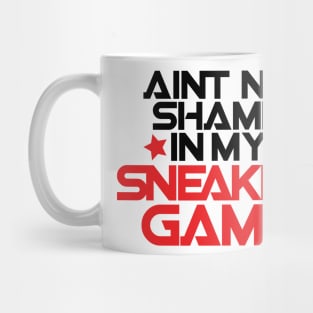 Ain't No Shame in My Sneaker Game Bred Mug